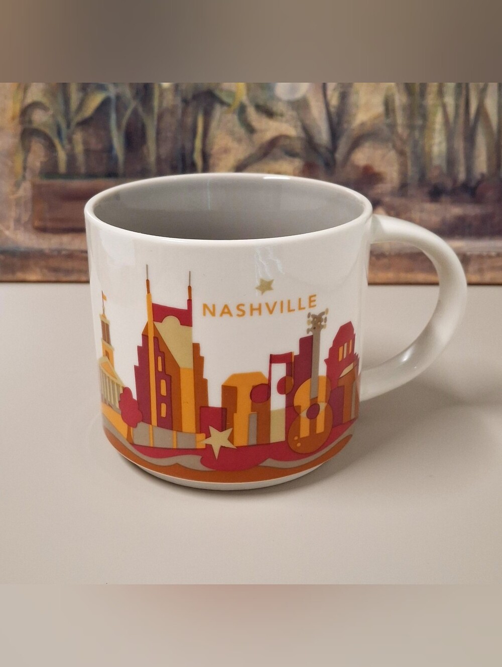 Starbucks Coffee Nashville You Are Here Collection Mug/Cup 14 fl oz